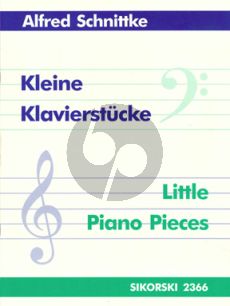 Schnittke Kleine Klavierstucke (Little Piano Pieces) (1971)