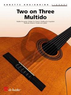 Kruisbrink Two on Three Multido - Studies for Guitar (interm.-adv.)