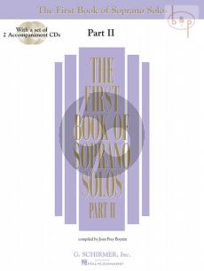 First Book of Soprano Solos vol.2 (Voice-Piano)