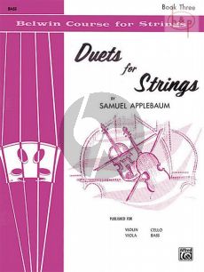 Duets for Strings Vol.3 (Bass)