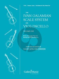 Galamian Scale System for Violoncello Vol.1 (Scale & Arpeggio Exercises-Bowing and Rhythm Patterns) (Jensen)
