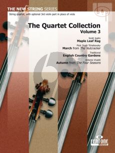 Quartet Collection Vol.3 (with opt. violin 3 part) (Score/Parts) (edited by G.van Rompaey)