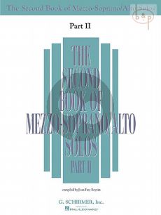 Second Book of Mezzo-Soprano/Alto Solos vol.2