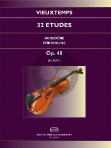 Vieuxtemps 32 Exercises Op.48 Vol.1 for Violin