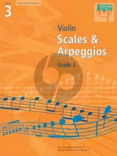 Scales & Arpeggios Violin 2016 - 2019 Grade 3