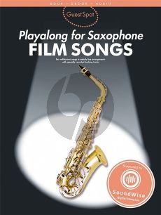 Guest Spot Film Songs Play-Along for Alto Saxophone (Book with Audio online)