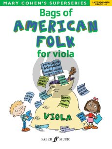 Cohen Bags of American Folk for Viola (Late Beginner Grades 1 - 2)