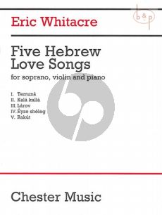 5 Hebrew Love Songs Soprano-Violin-Piano