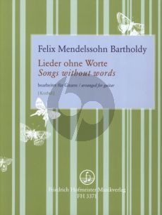 Mendelssohn Lieder ohne Worte Gitarre (arr. Peter Korbel)