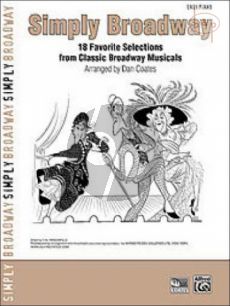 Simply Broadway (18 Favorite Selections from the Classic Broadway Musicals) (Easy Piano)