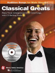Audition Songs for Male Singers Classical Greats