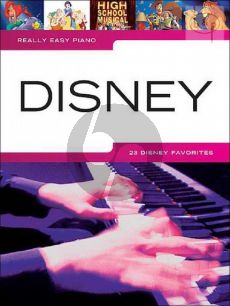 Really Easy Piano Disney (incl. Lyrics)