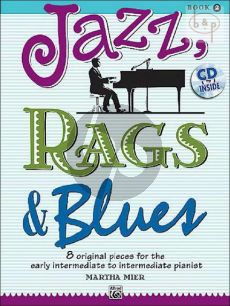 Jazz-Rags & Blues Vol.2 Bk-Cd