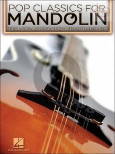 Album Pop Classics for Mandolin (arranged by Bobby Westfall) (With tablature)