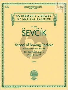 School of Bowing Technic Op. 2 Part 1 - 2 Violin