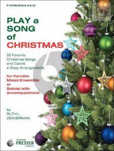 Play a Song of Christmas (35 Favorite Songs for variable mixed ensemble or soloist with accomp.)