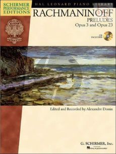 Rachmaninoff Preludes Op.3 and Op.23 (Bk-Cd)