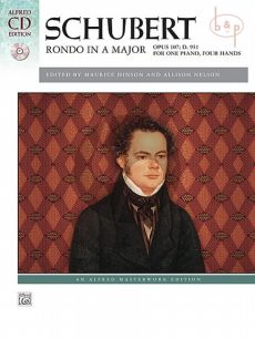 Rondo A-major Op.107 D.951 for Piano 4 Hands (Bk-Cd)