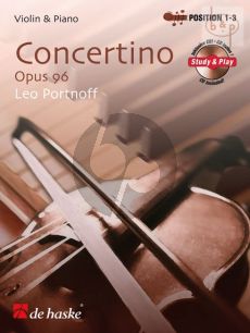 Concertino Op.96 (Violin-Piano) (Bk-Cd)