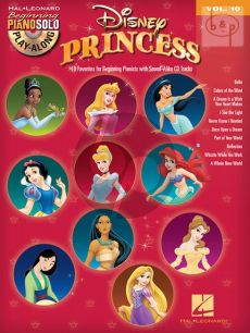 Disney Princess (Beginning Piano Play-Along Series Vol.10