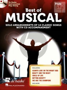 Best of Musical (Solo Arrangements of 14 Classic Songs) (Flute) (Bk-Cd)