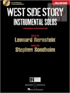 West Side Story Instrumental Solos (Viola-Piano) (Bk-Cd)
