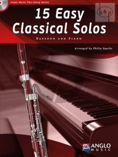 15 Easy Classical Solos Bassoon and Piano