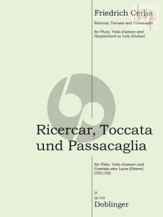 Ricercar-Toccata und Passacaglia
