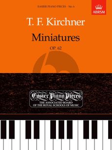 Kirchner Miniatures Op.62 Piano solo (15 easy Pieces)