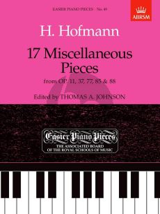 Hoffmann 17 Miscellaneous Pieces for Piano (edited by Thomas A. Johnson)