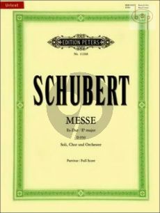 Messe Es-dur D.950 (Soli-Choir-Orch.) (Vocal Score)