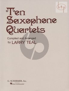 10 Saxophone Quartets (AATB)