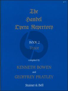 Handel Opera Repertory vol.2 Tenor (Kenneth Bowen and Geoffrey Pratley)
