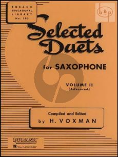 Selected Duets for Saxophone Vol.2