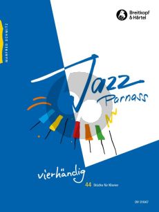 Schmitz Jazz Parnass Vol.3 - 44 Stucke fur Klavier zu 4 Hande