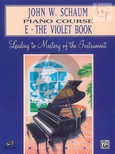 Piano Course Book E The Violet Book