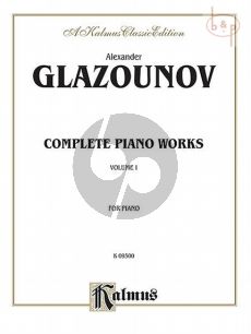 Complete Piano Works Vol.1