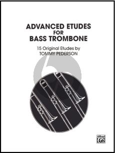 Pederson Advanced Studies Basstrombone (15 Original Etudes)