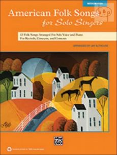 American Folk Songs for Solo Singers (13 Folk Songs for Recitals, Concerts and Contests)