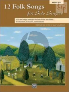 12 Folk Songs for Solo Singers