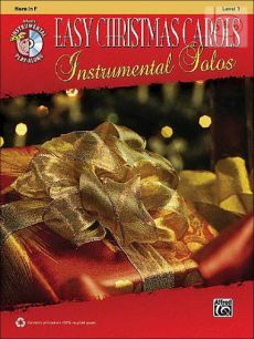 Easy Christmas Carols Instrumental Solos (Horn[F])