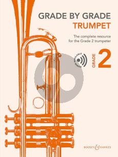 Grade by Grade Vol. 2 Trumpet and Piano (Book with Audio online) (arr. by Janet Way)