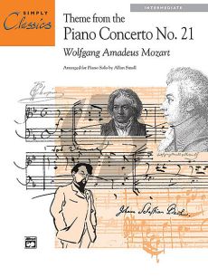Mozart Theme Piano Concerto No.21 KV 467 (Simply Classic ) (Alan Small)