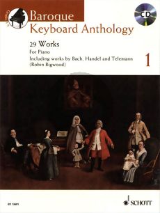 Baroque Keyboard Anthology (24 Works) (Piano or Harpsichord)