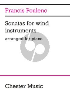 Poulenc Sonatas for Wind Instruments Arranged for Piano