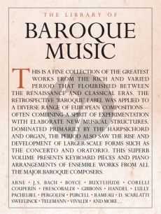 The Library Of Baroque Music for Piano