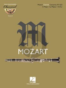 Mozart Clarinet Concerto A-major KV 622 Clarinet Play-Along (BK-Cd)