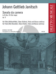 Janitsch Sonata da Camera B-Dur Op.6