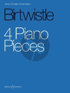 Birtwistle 4 Piano Pieces