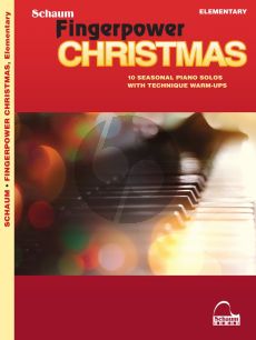Schaum Fingerpower® Christmas (10 Seasonal Piano Solos with Technique Warm-Ups) (arr. James Poteat)